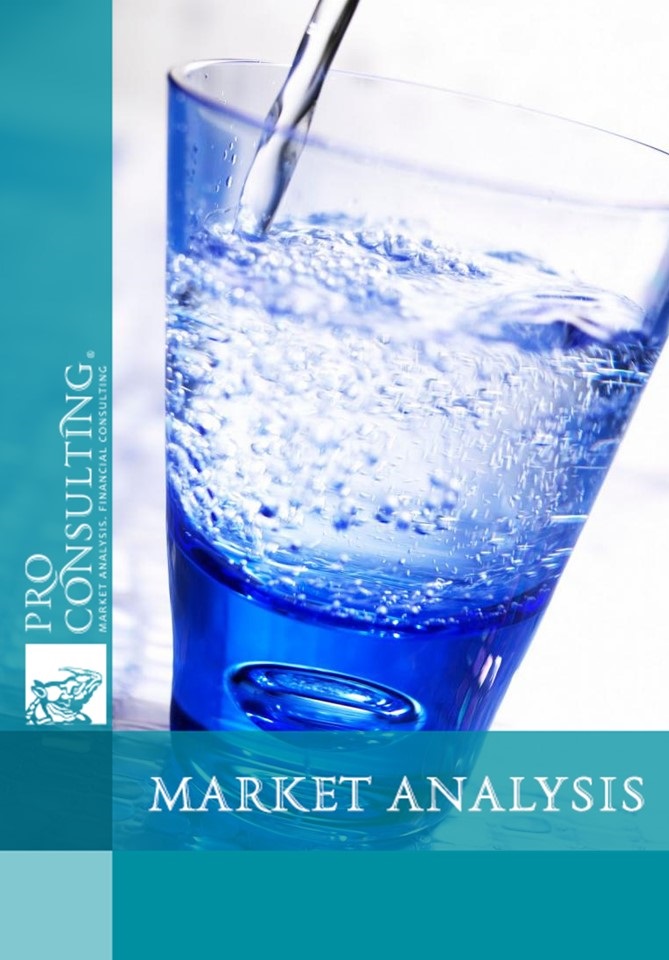 Research of mineral water market. 2005